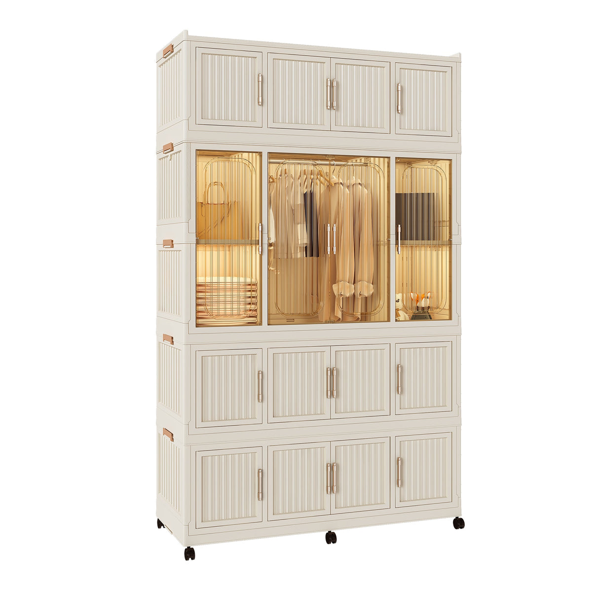 Portable Wardrobe Closet Storage Organizer