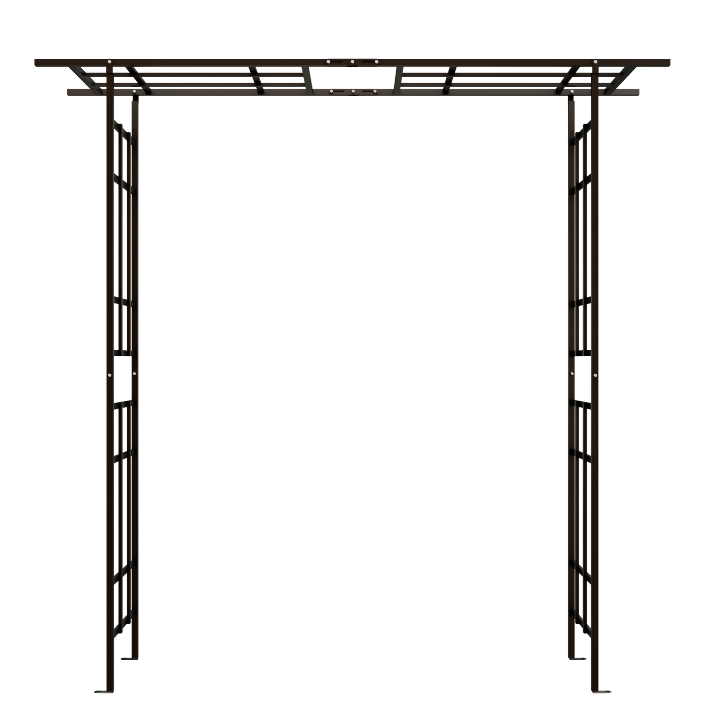 Metal Garden Arch with Adjustable Width