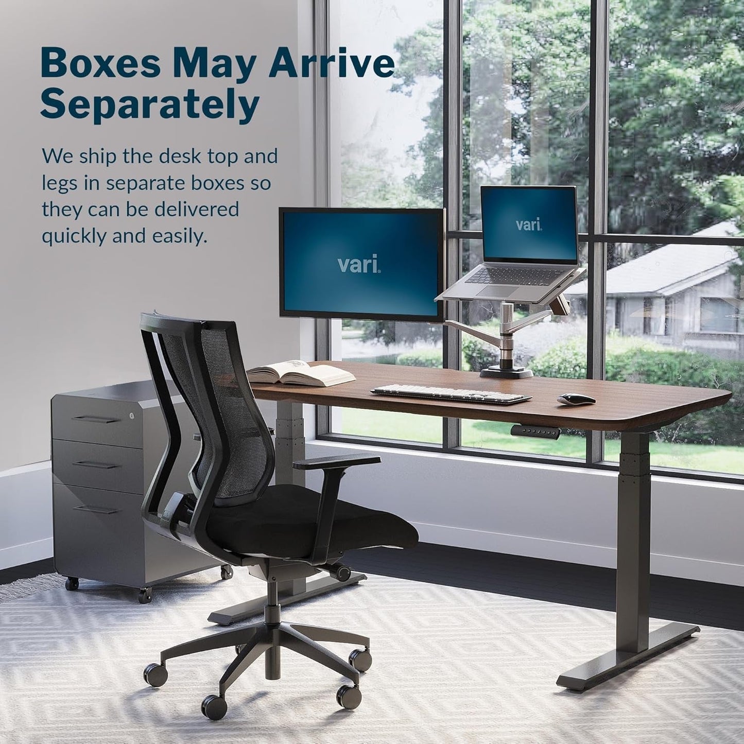 Electric Standing Desk 60x30 Memory Presets Studio