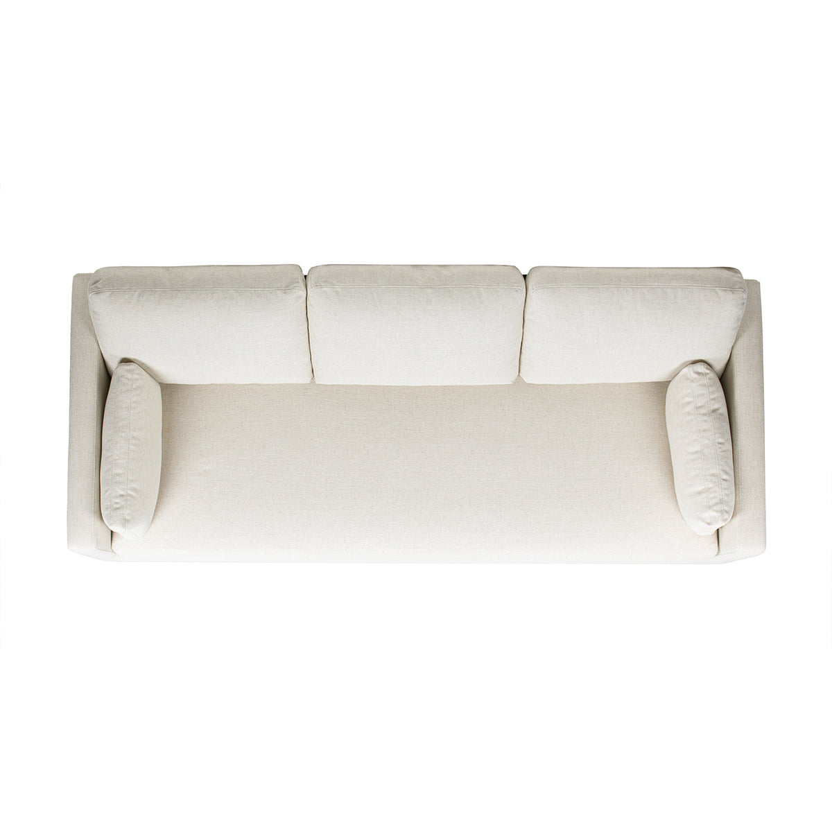 Knox 84" Modern Farmhouse Sofa, Flax