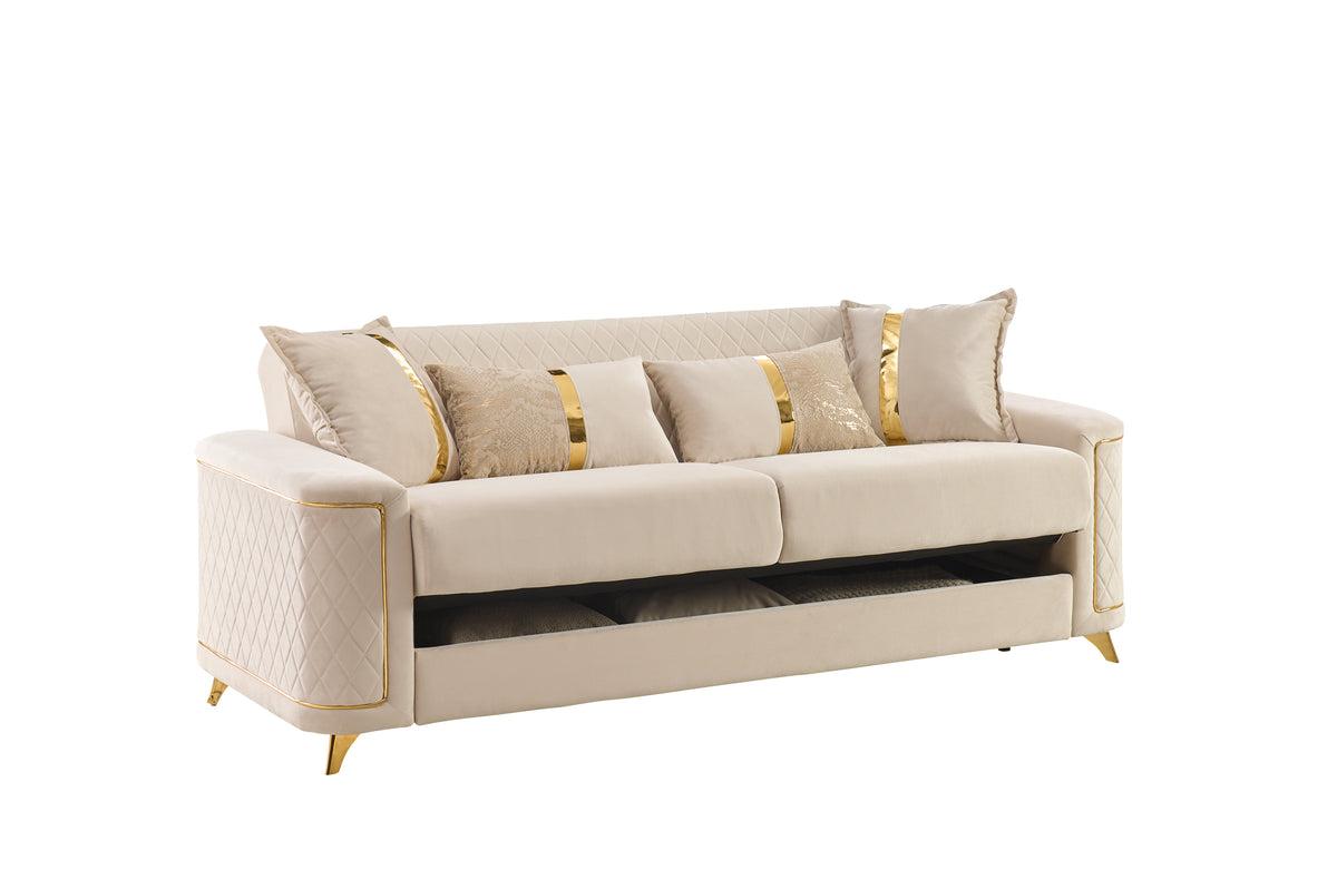 Lisa 2PC Sofa and Loveseat Set