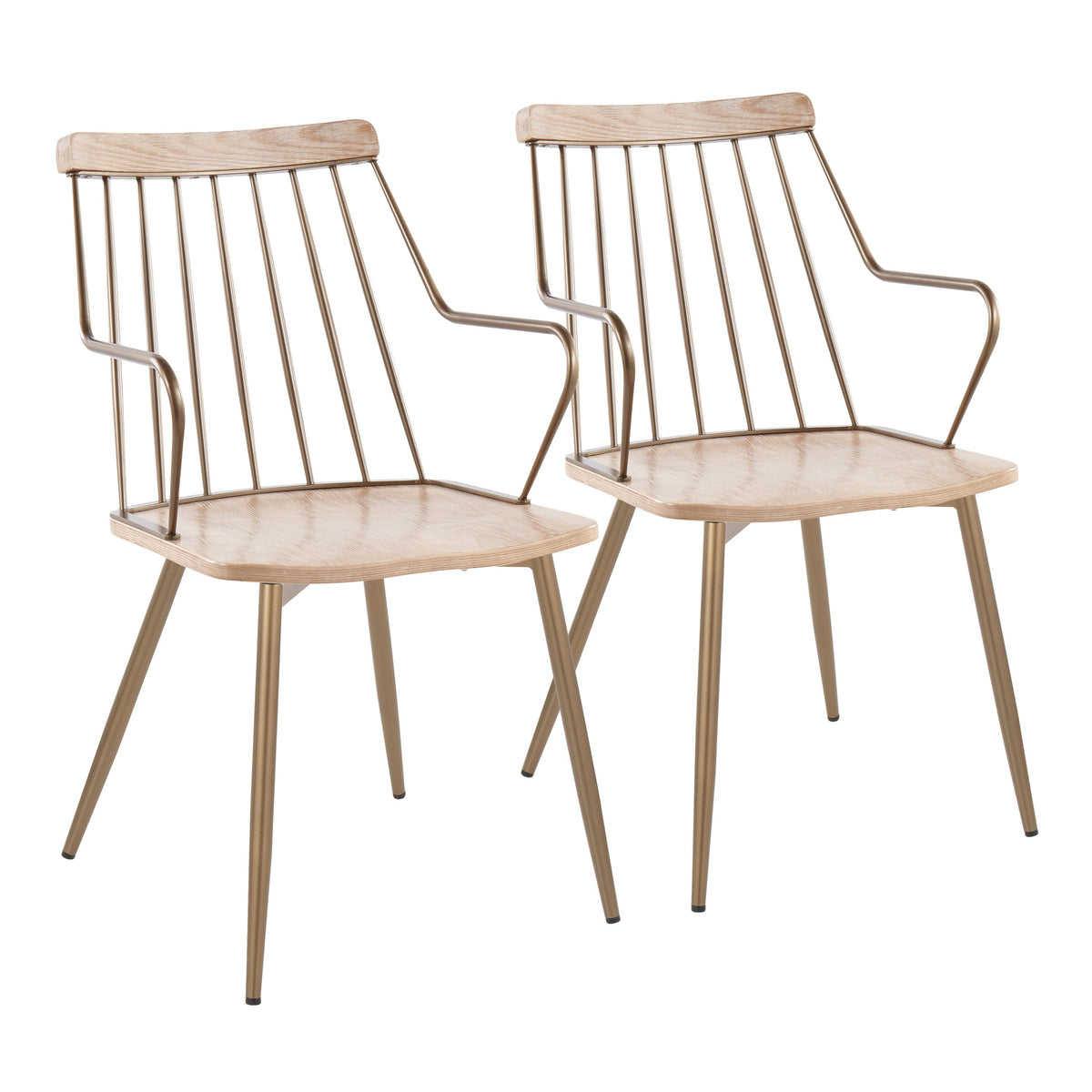 Accent Dining Chair in Antique