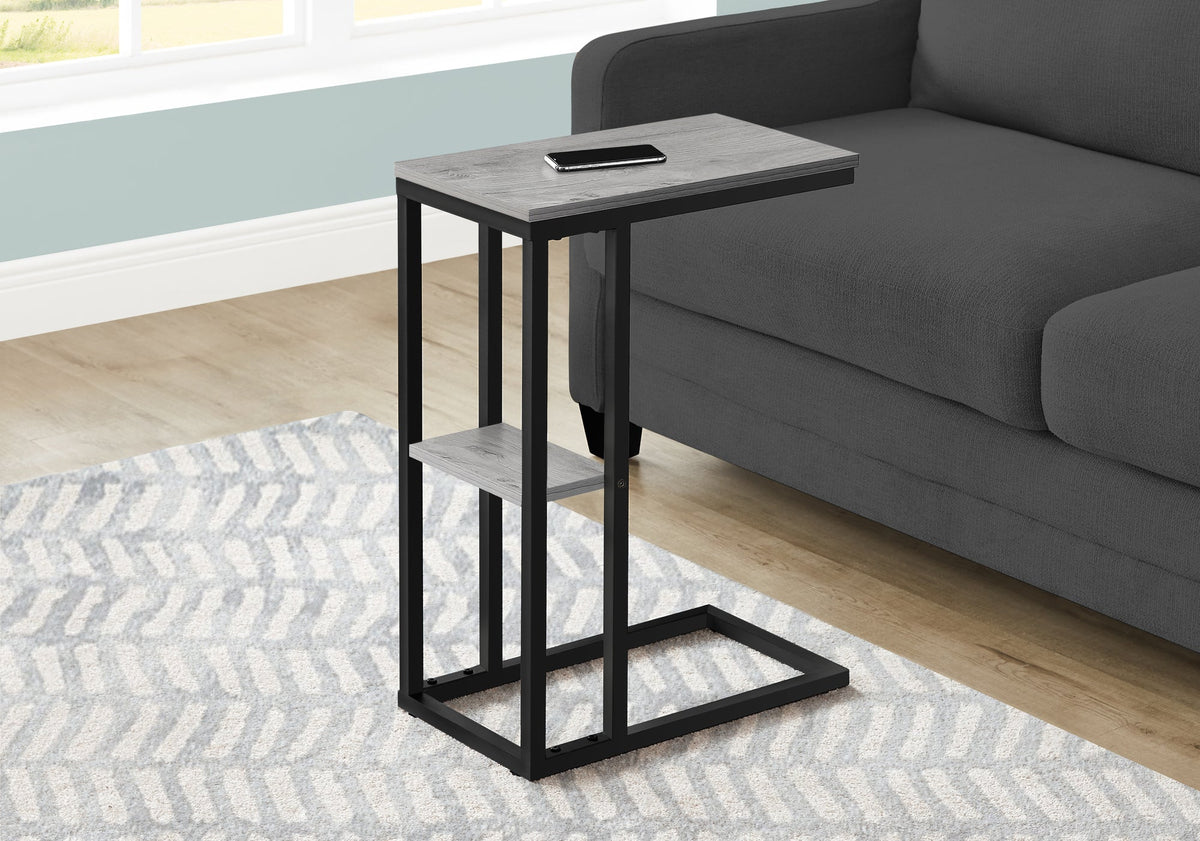 C-Shaped Accent Table