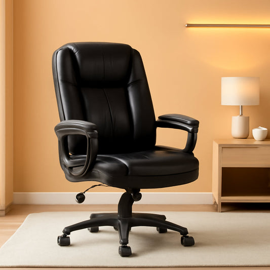 Ergonomic High Back Office Chair for Big and Tall Managers