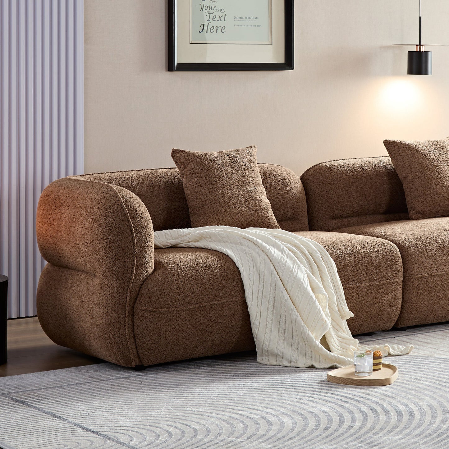 WKS11CZ Camel Sofa