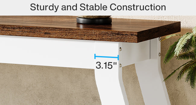 70.9" Vintage French Console Table
