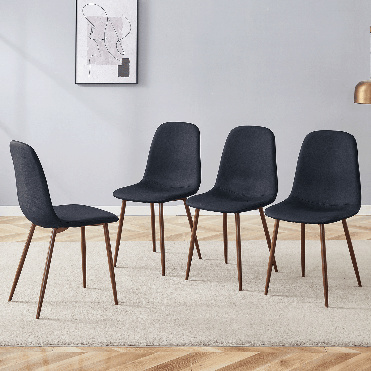 Luxury Simple Chair - Set of 4