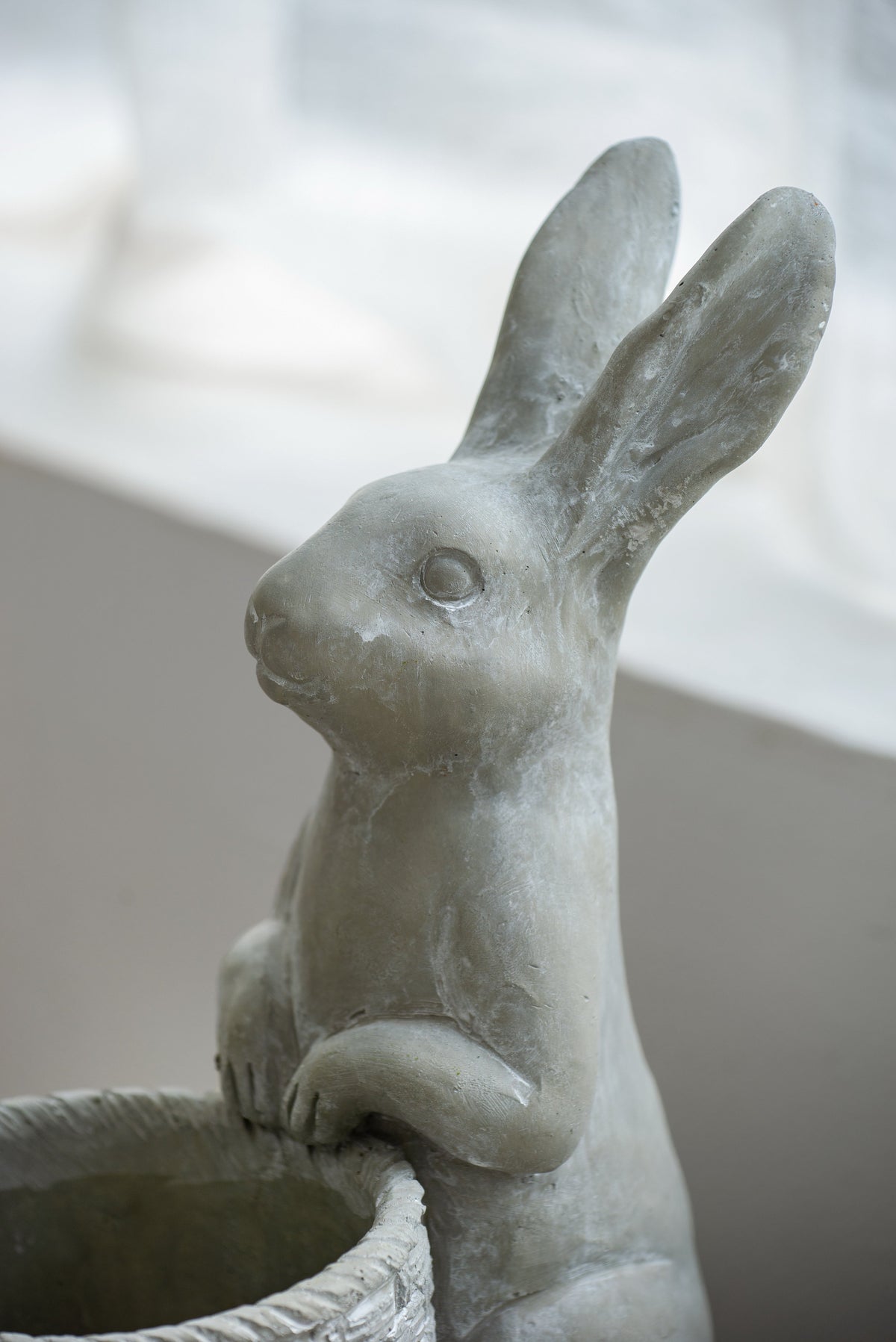Decorative Standing Rabbit Planter
