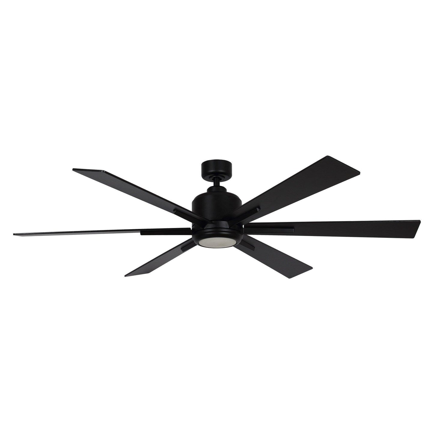 65" Bendan Industrial Downrod Mount Ceiling Fan with Lighting and Remote Control