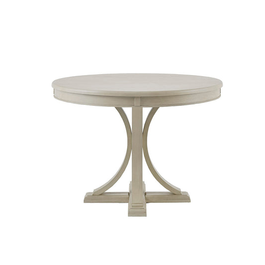 44" Round Dining Table With Pedestal Base