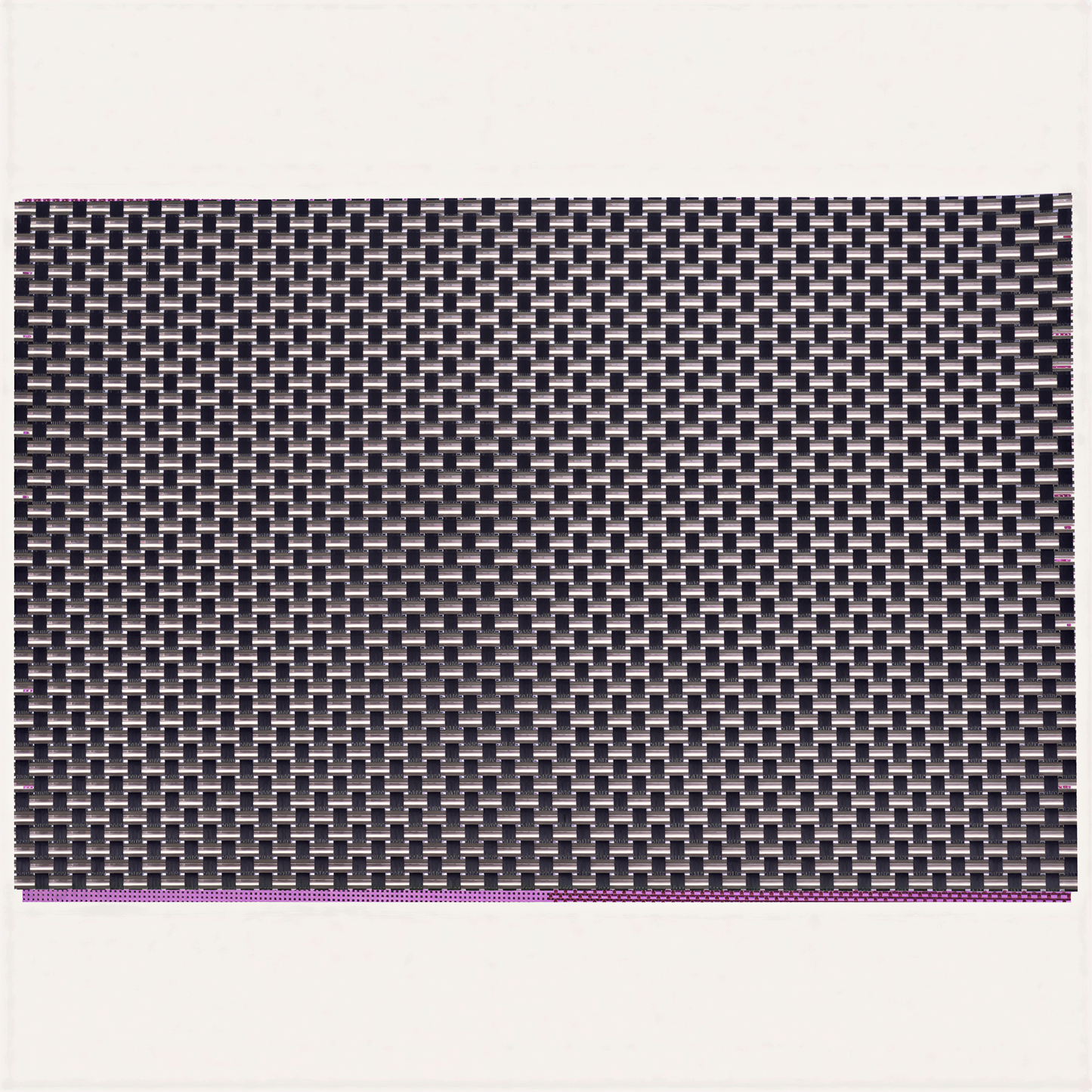 Vinyl Placemats - Heat Resistant Table Protector | Non Slip PVC Kitchen Decor Mats 18x12 Inches