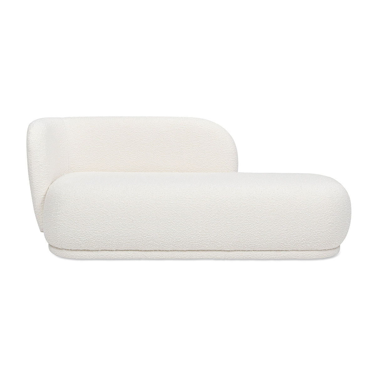 Aire 75" RAF Modern Rounded Chaise Lounge