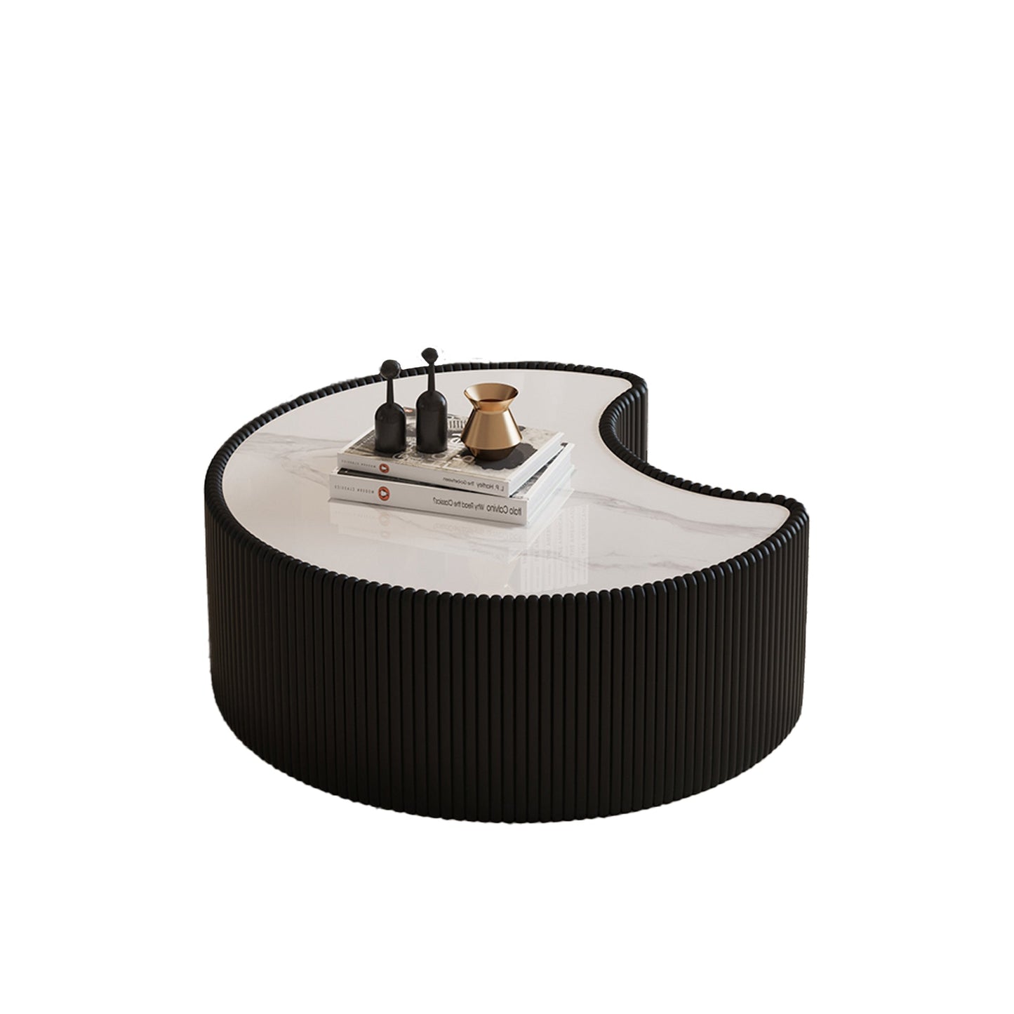 Light Sintered Stone Top Coffee Table