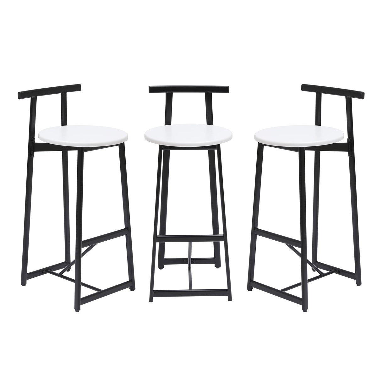 Bar Stools Kitchen Island Bar Chairs Set of 3
