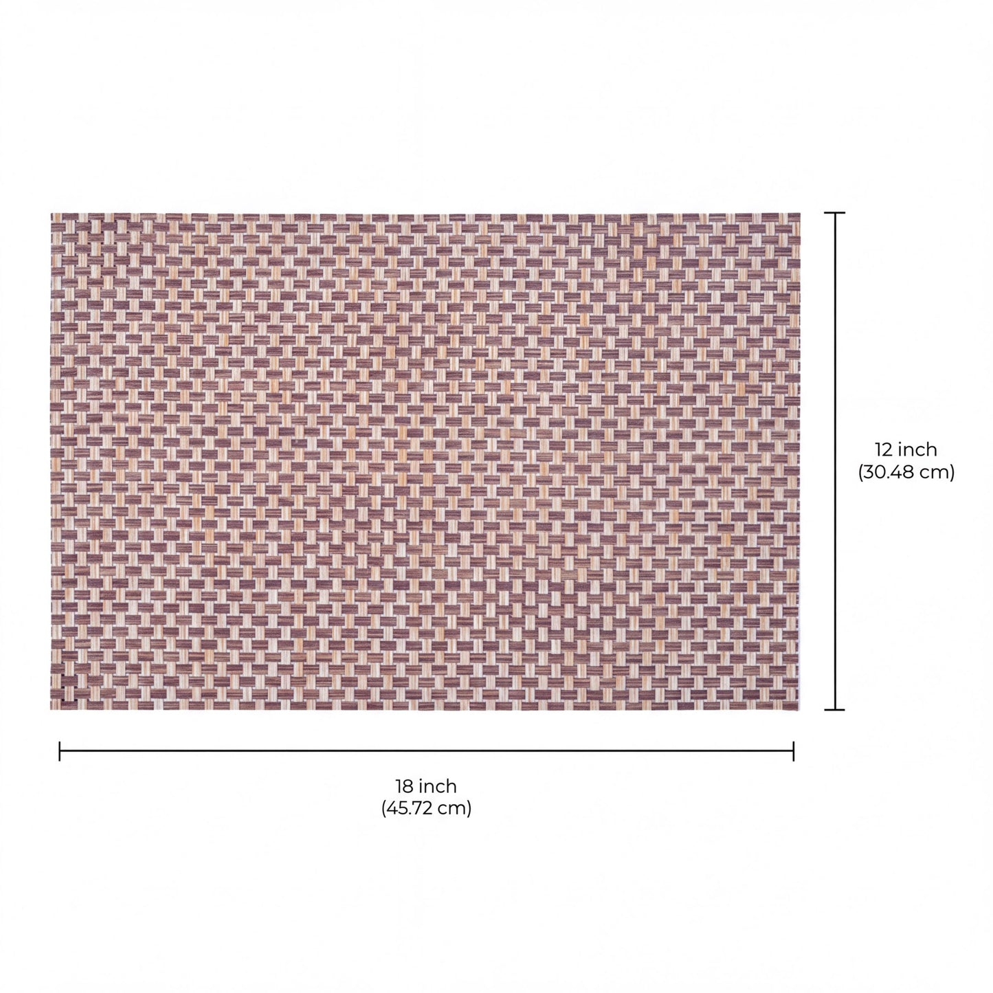 PVC Placemats – Beige Dining Table Mats | Heat Resistant, Non Slip, Waterproof