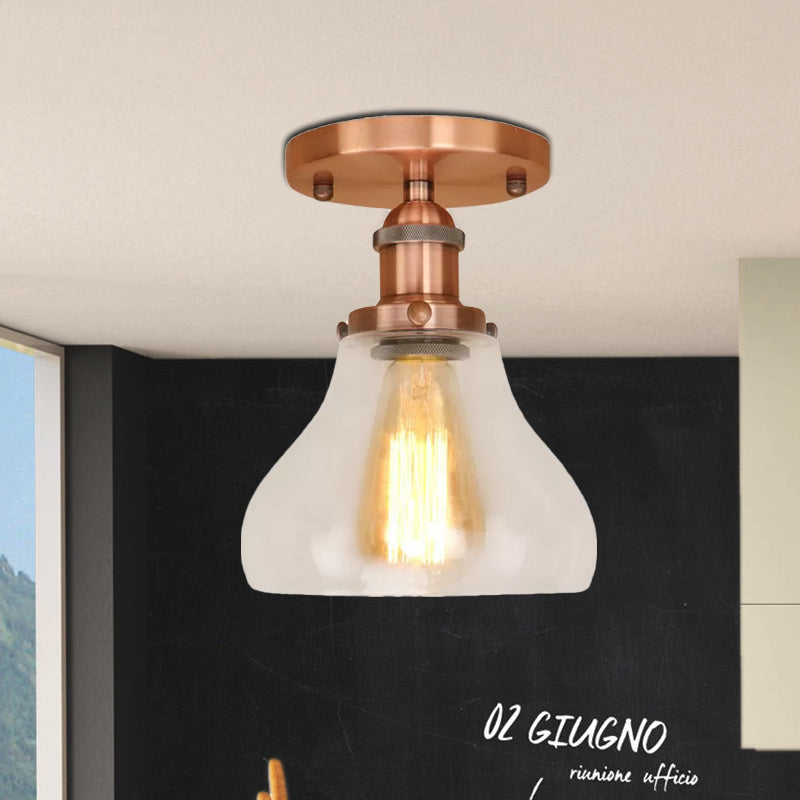 Illuminate Your Space with Timeless Style: The Farmhouse Cone Ceiling Light