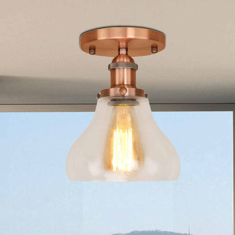 Illuminate Your Space with Timeless Style: The Farmhouse Cone Ceiling Light