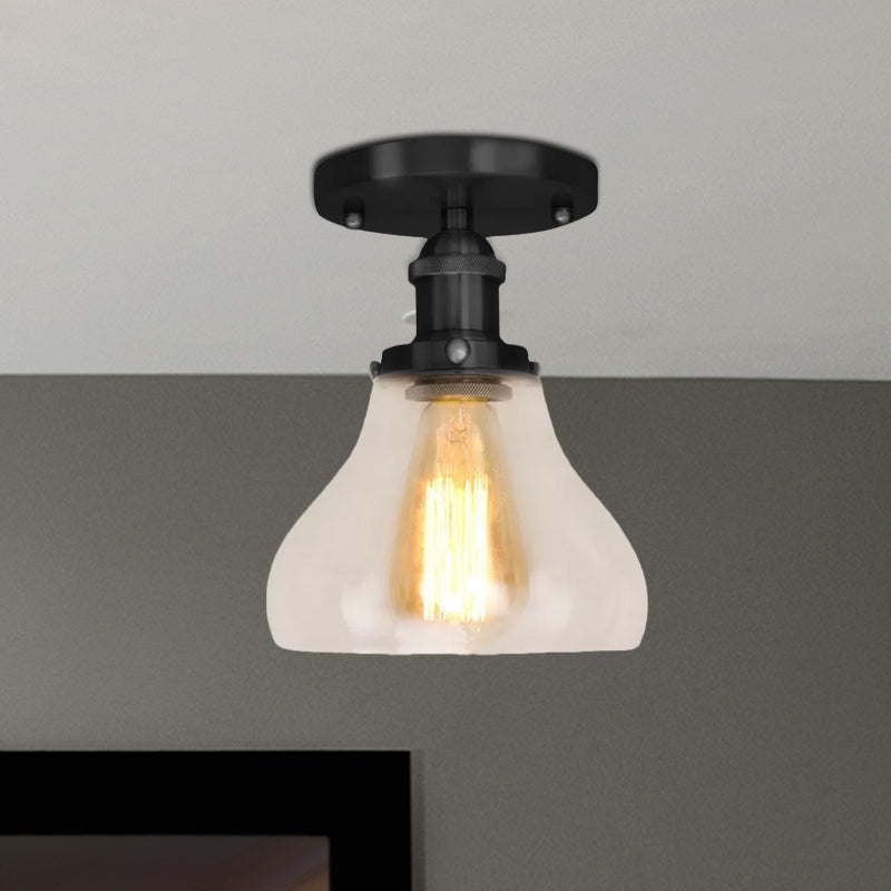 Illuminate Your Space with Timeless Style: The Farmhouse Cone Ceiling Light