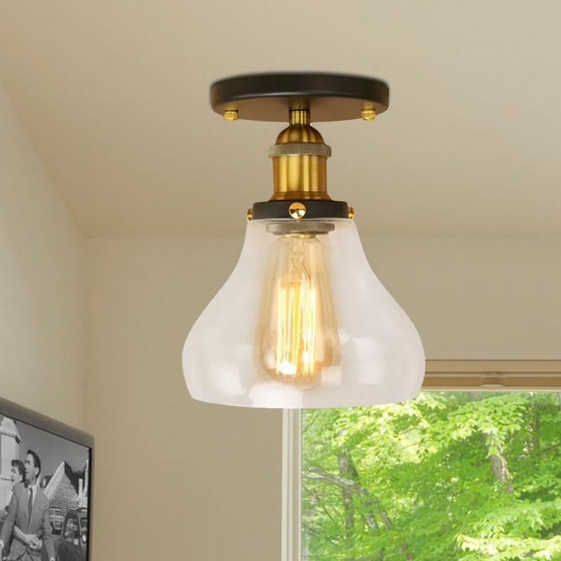 Illuminate Your Space with Timeless Style: The Farmhouse Cone Ceiling Light