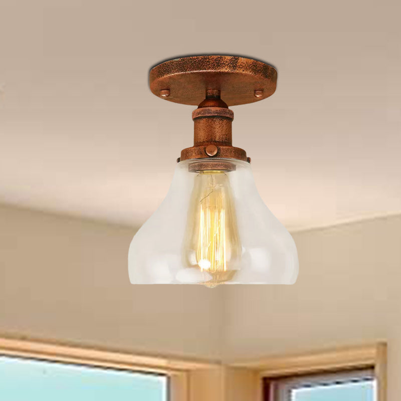 Illuminate Your Space with Timeless Style: The Farmhouse Cone Ceiling Light