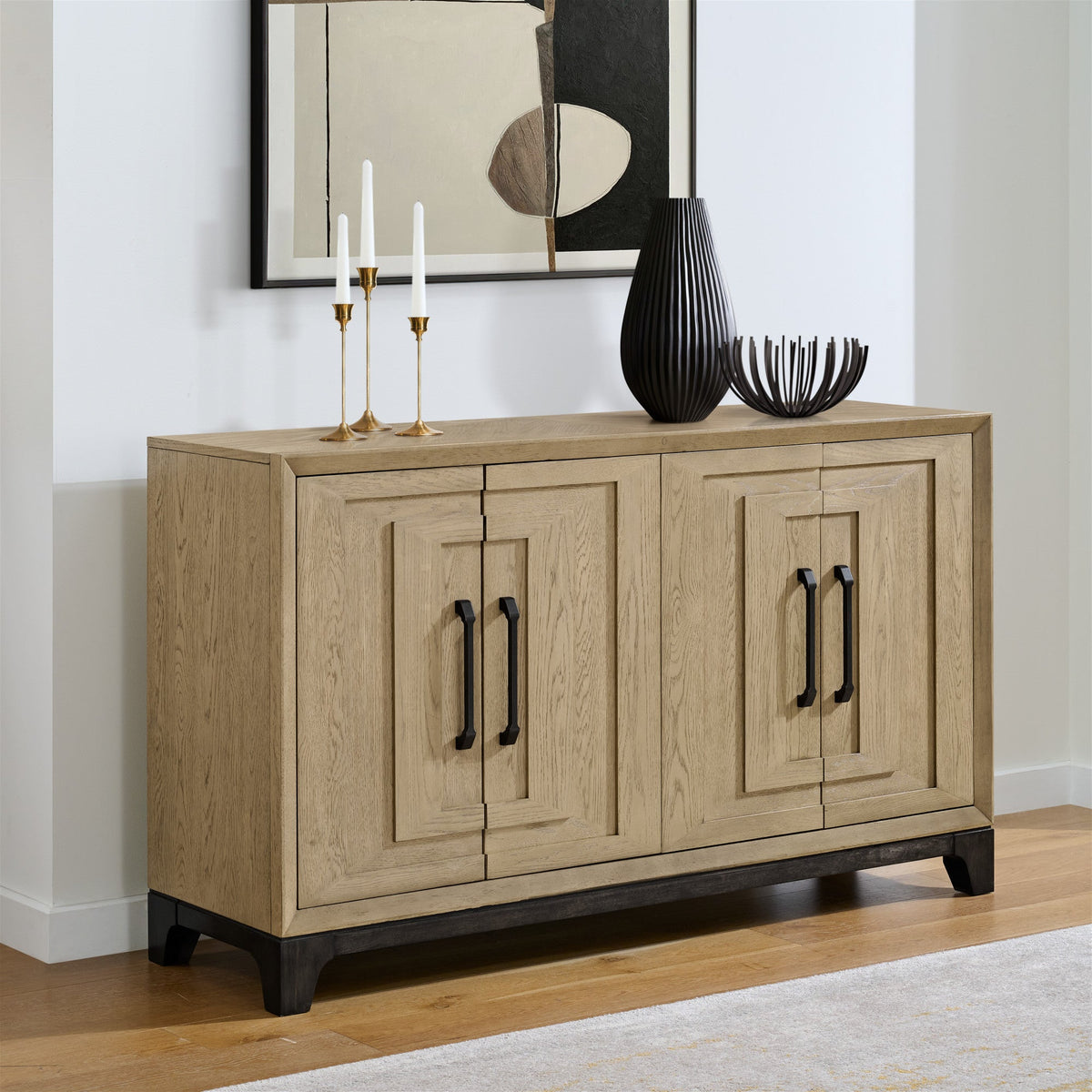 Caramel and Cocoa Sideboard