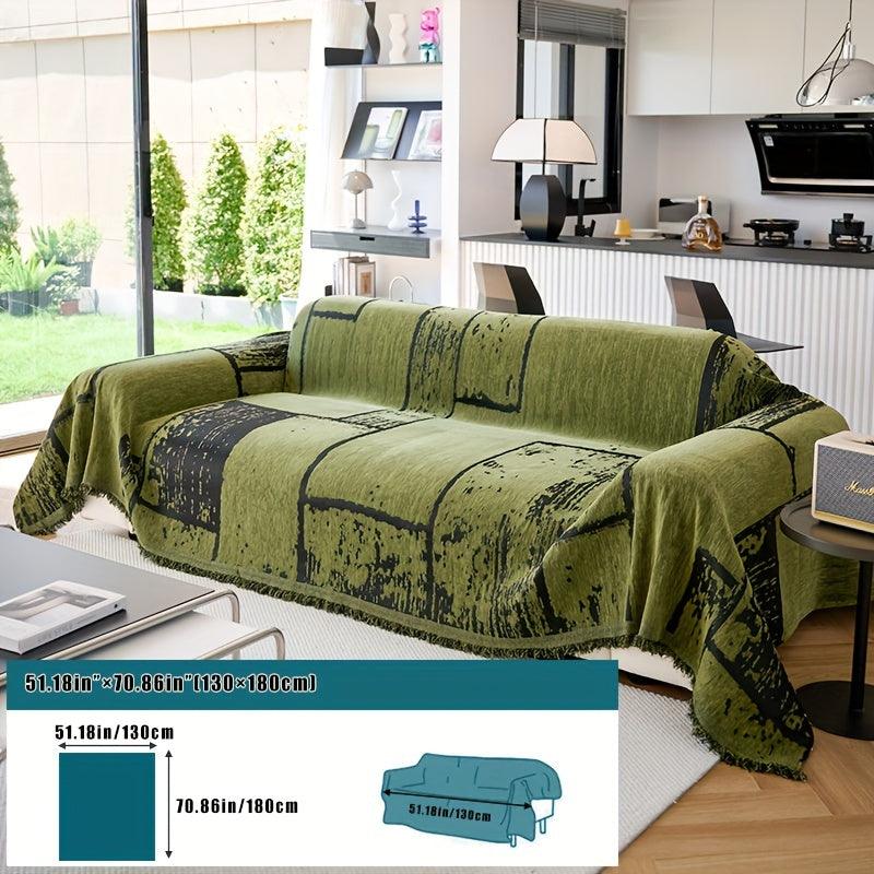 Luxury Pet Cover for Leather Sofa, Non-Slip & Machine Washable