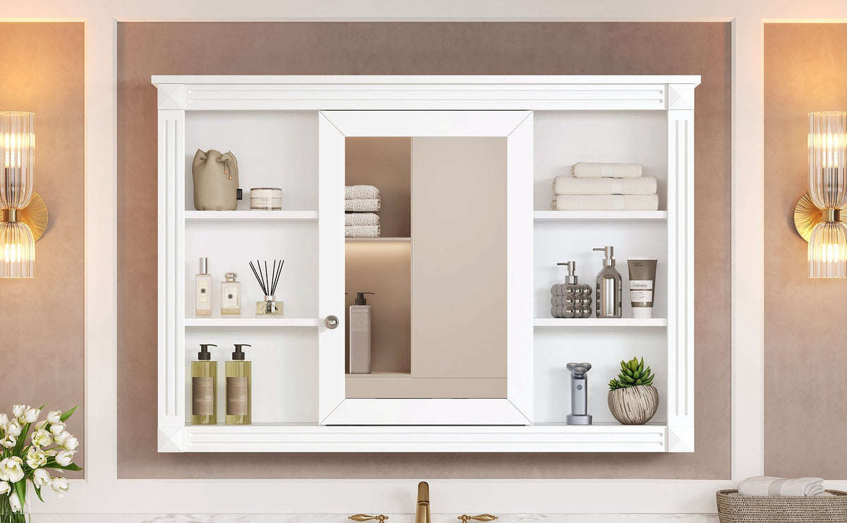 42'' Wall Mounted Bathroom Storage Cabinet