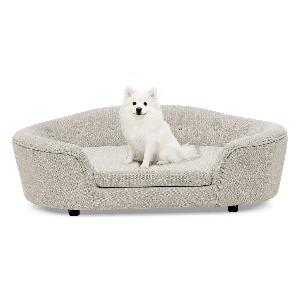 Oversized Oval Semi-Enclosed Dog Sofa