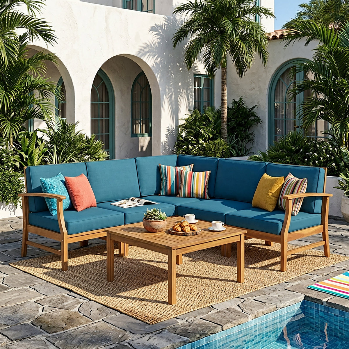 Perla 6-Pcs Sofa Set