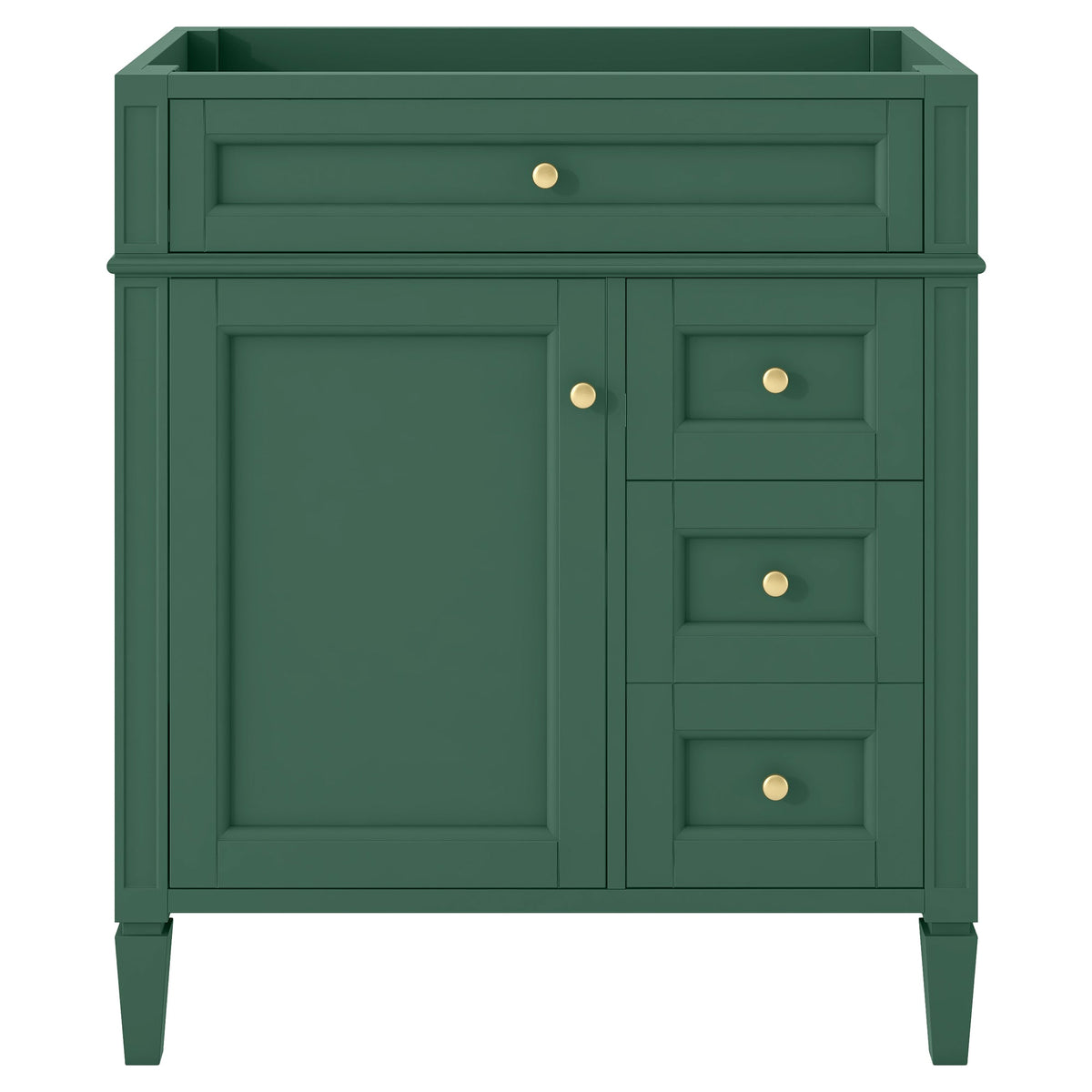 30" Bathroom Vanity Without Top Sink