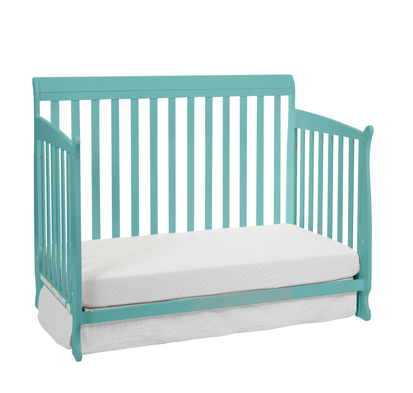 Riley 4-in-1 Convertible Crib Turquoise