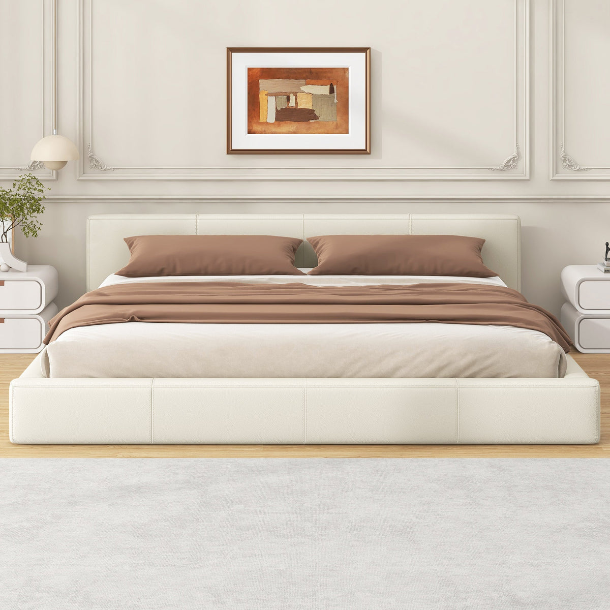 Stylish Upholstered Bed Frame