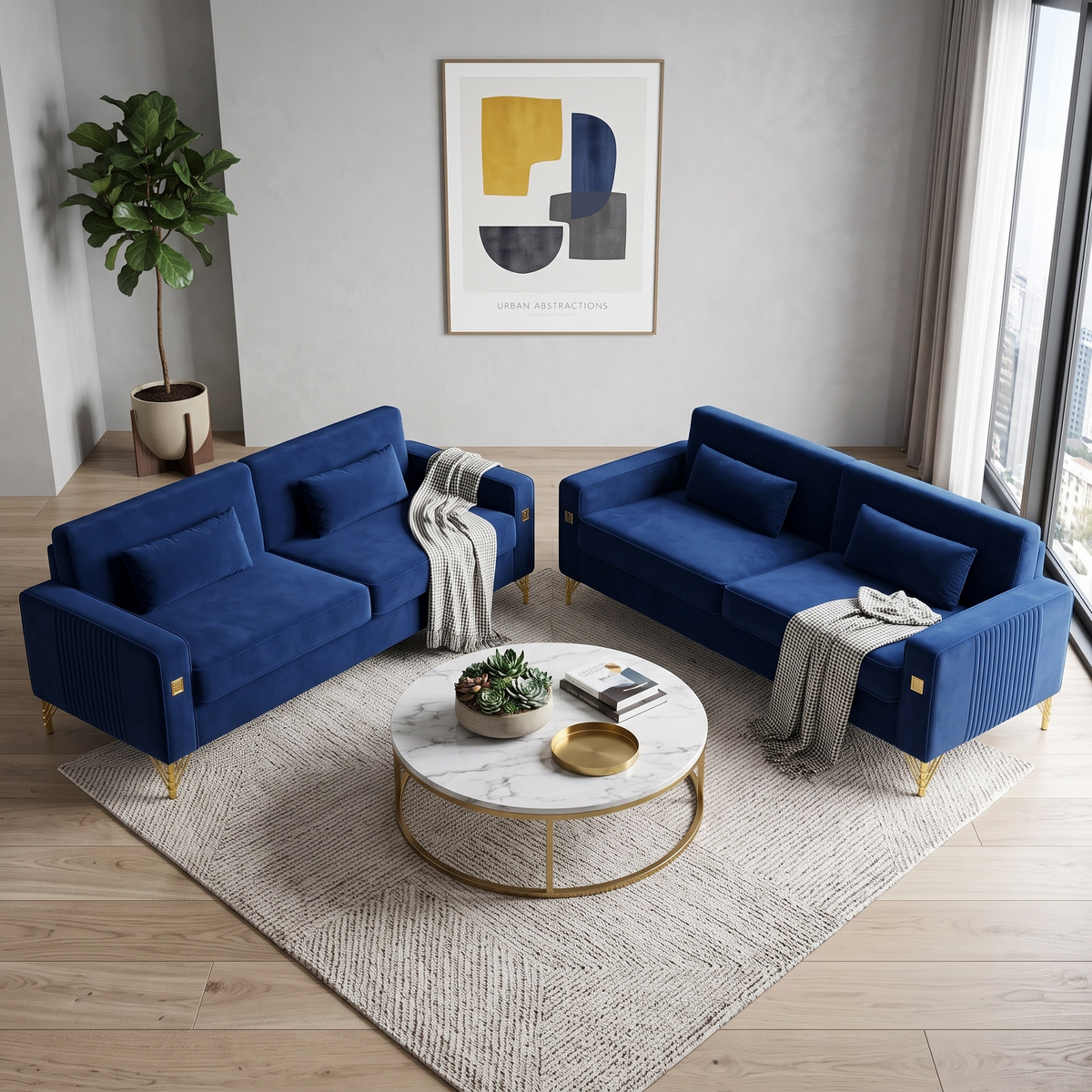 FX-P18-RB-2PCS Sofa Royal