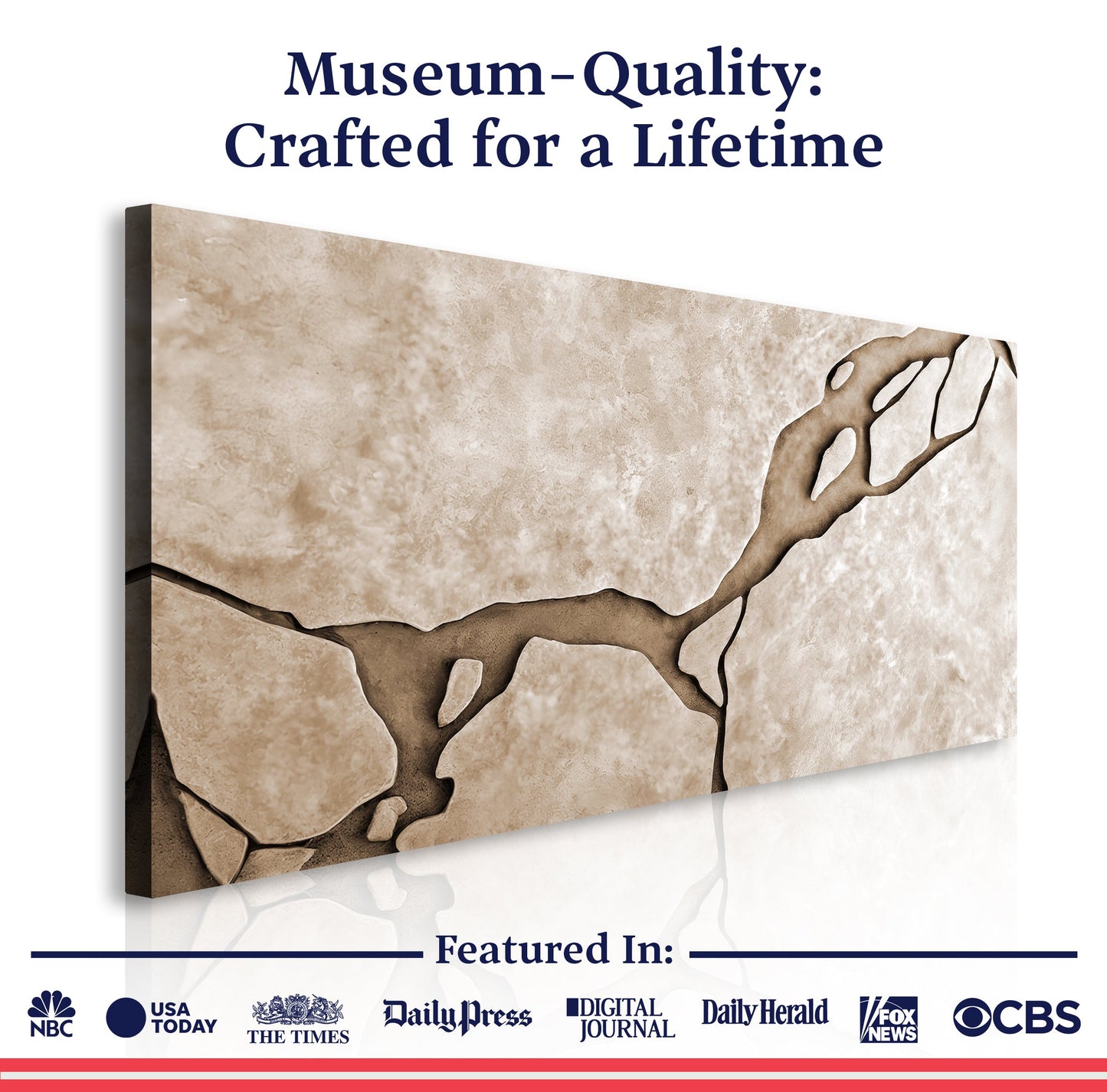 Muddy Abstract Wall Art