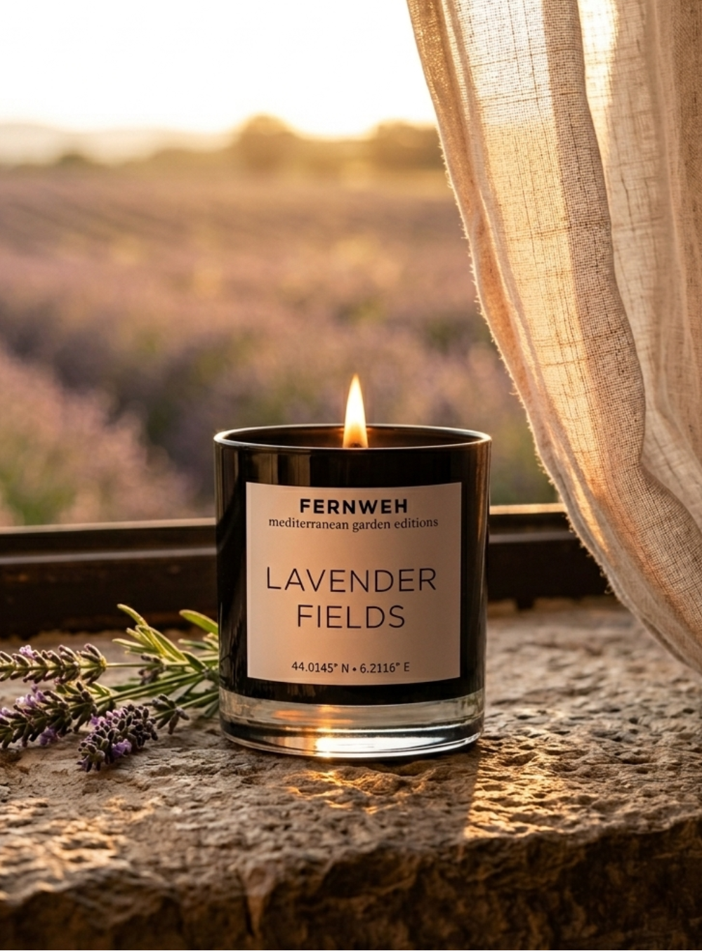 Lavender Fields Scented Soy Candle