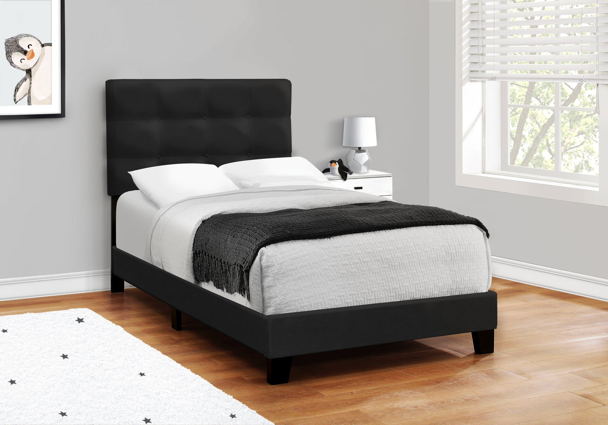 Twin Size Upholstered Bed Frame