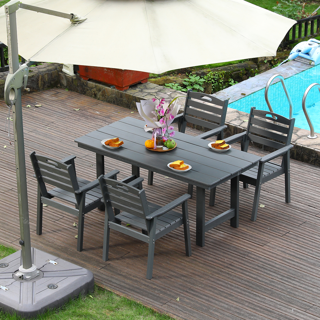 HDPE Outdoor Patio Dining Set
