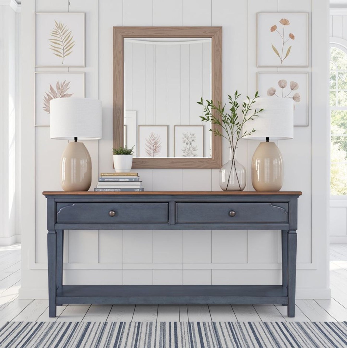 Americana 60 Inch Sofa Table, Corduroy