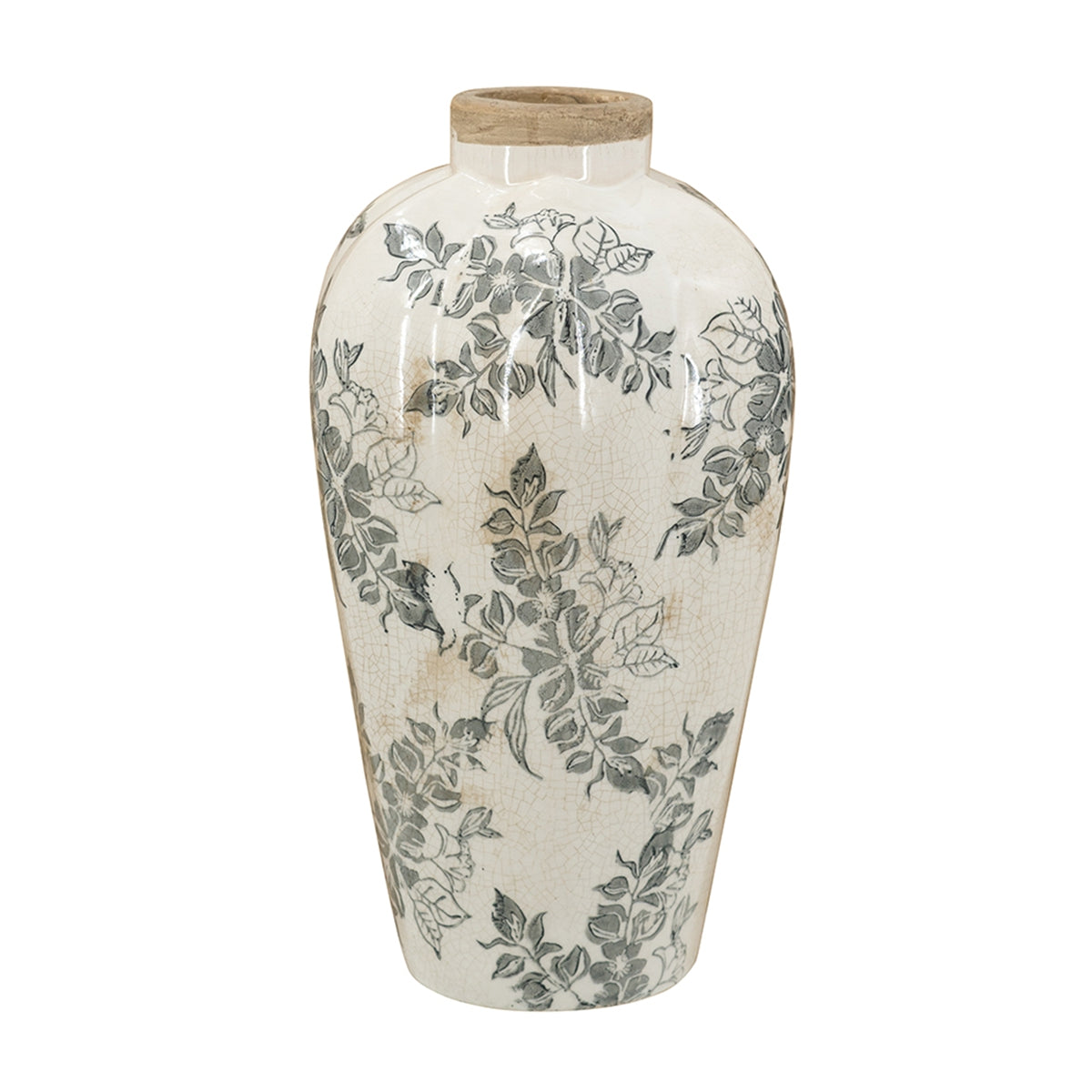 Vintage European Ceramic Accent Vase