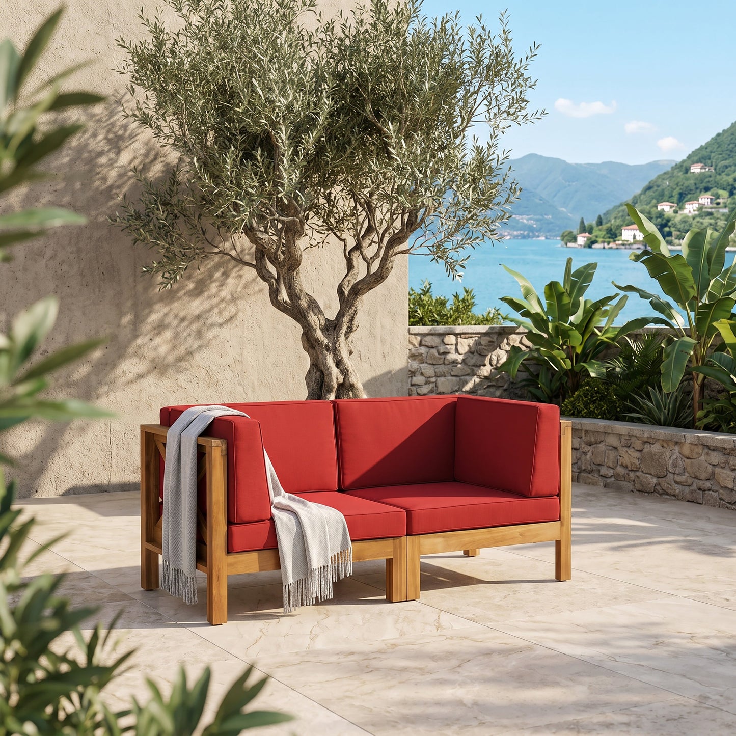 Brava X-Back Loveseat