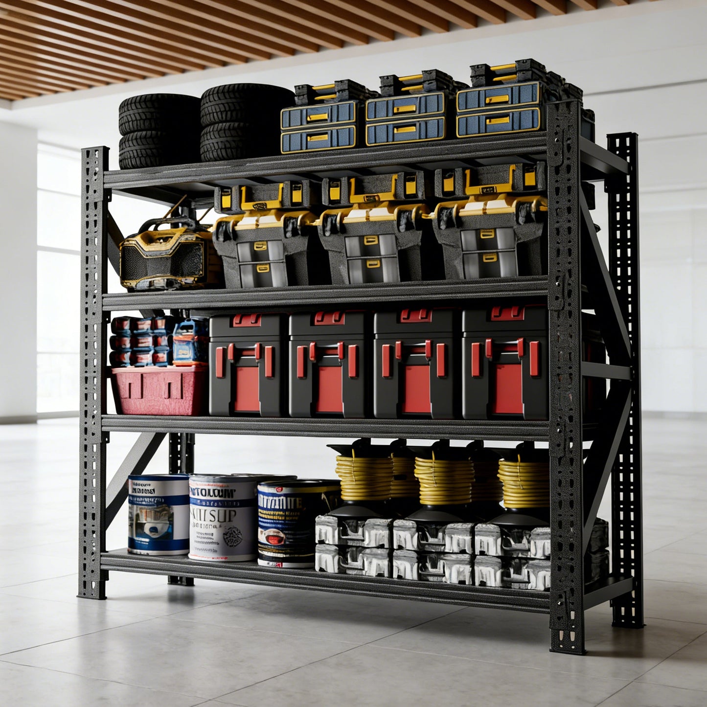 5000 lbs Heavy Duty Garage Shelving Unit