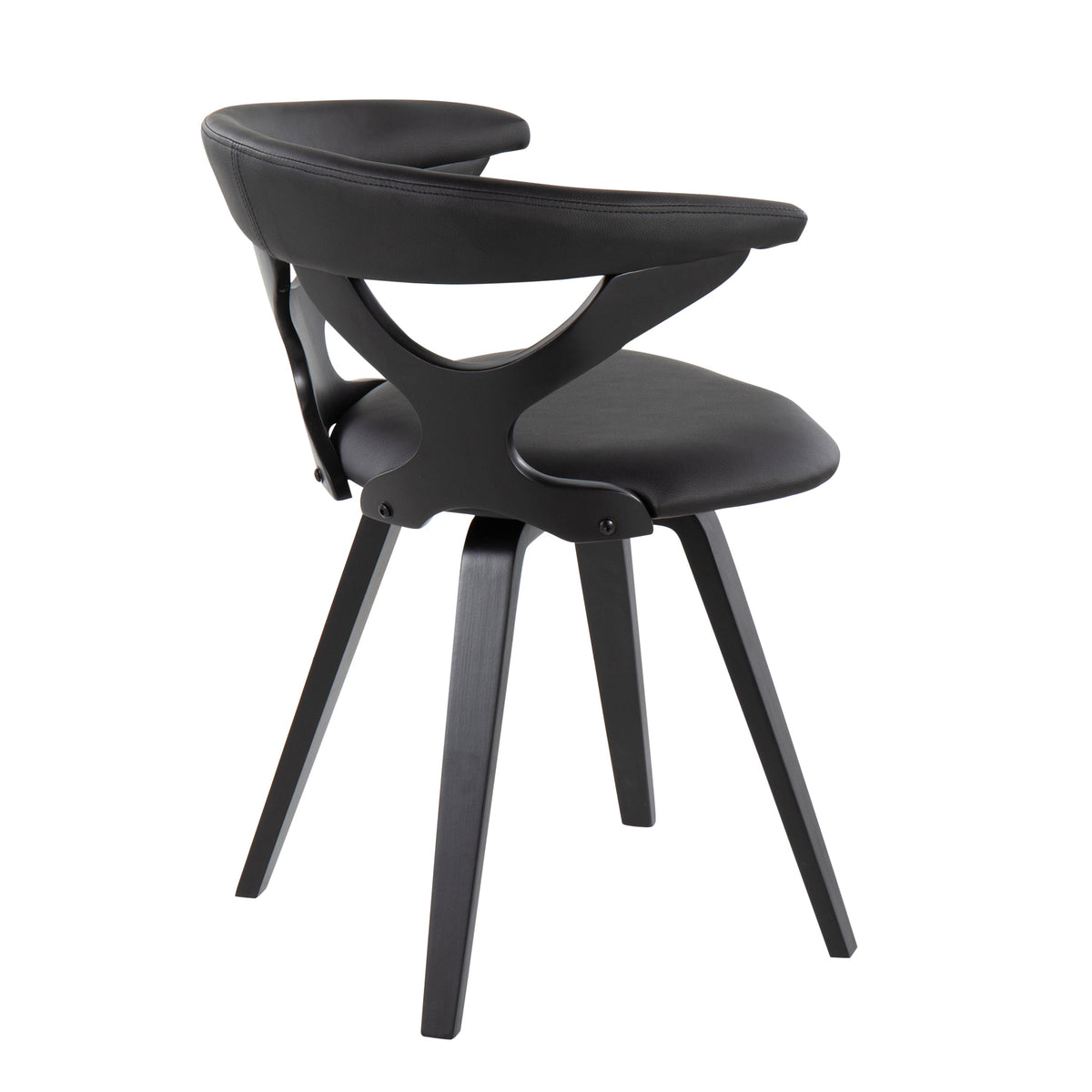 Contemporary Dining Accent Chair with Swivel
