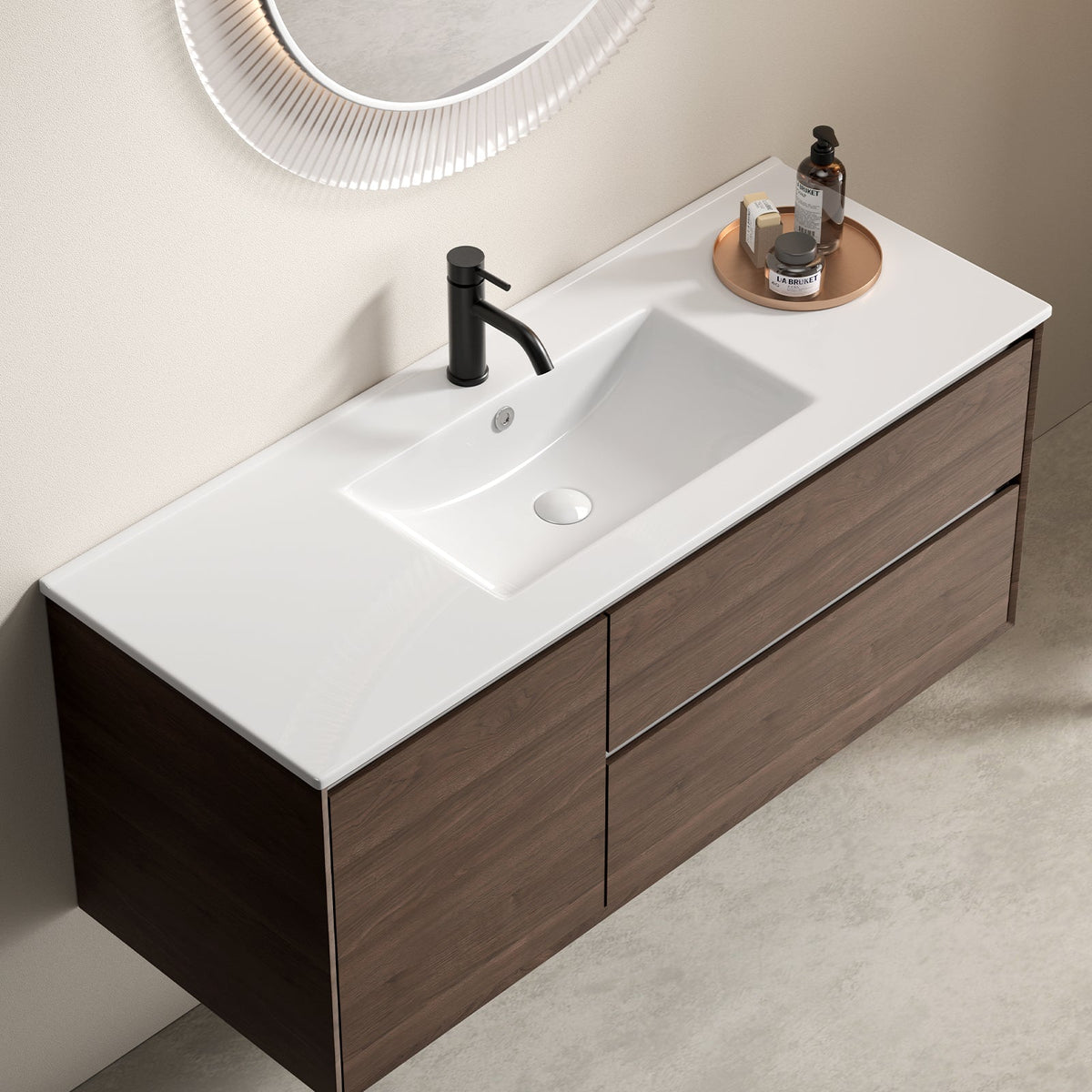 Ceramic Bathroom Sink – Thin Edge Vanity Basin