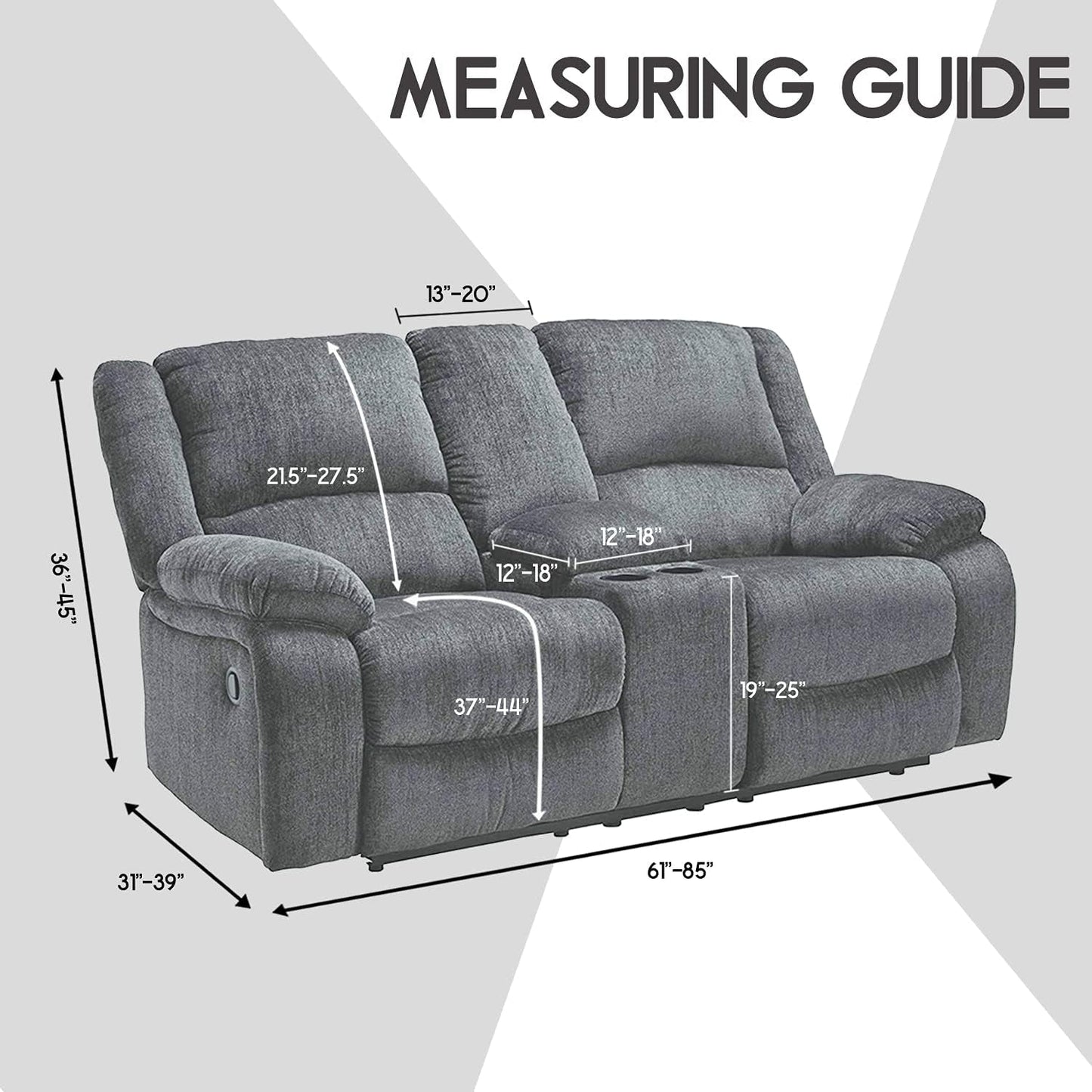 Deep Teal Velvet 8 Piece Reclining Loveseat Cover Set