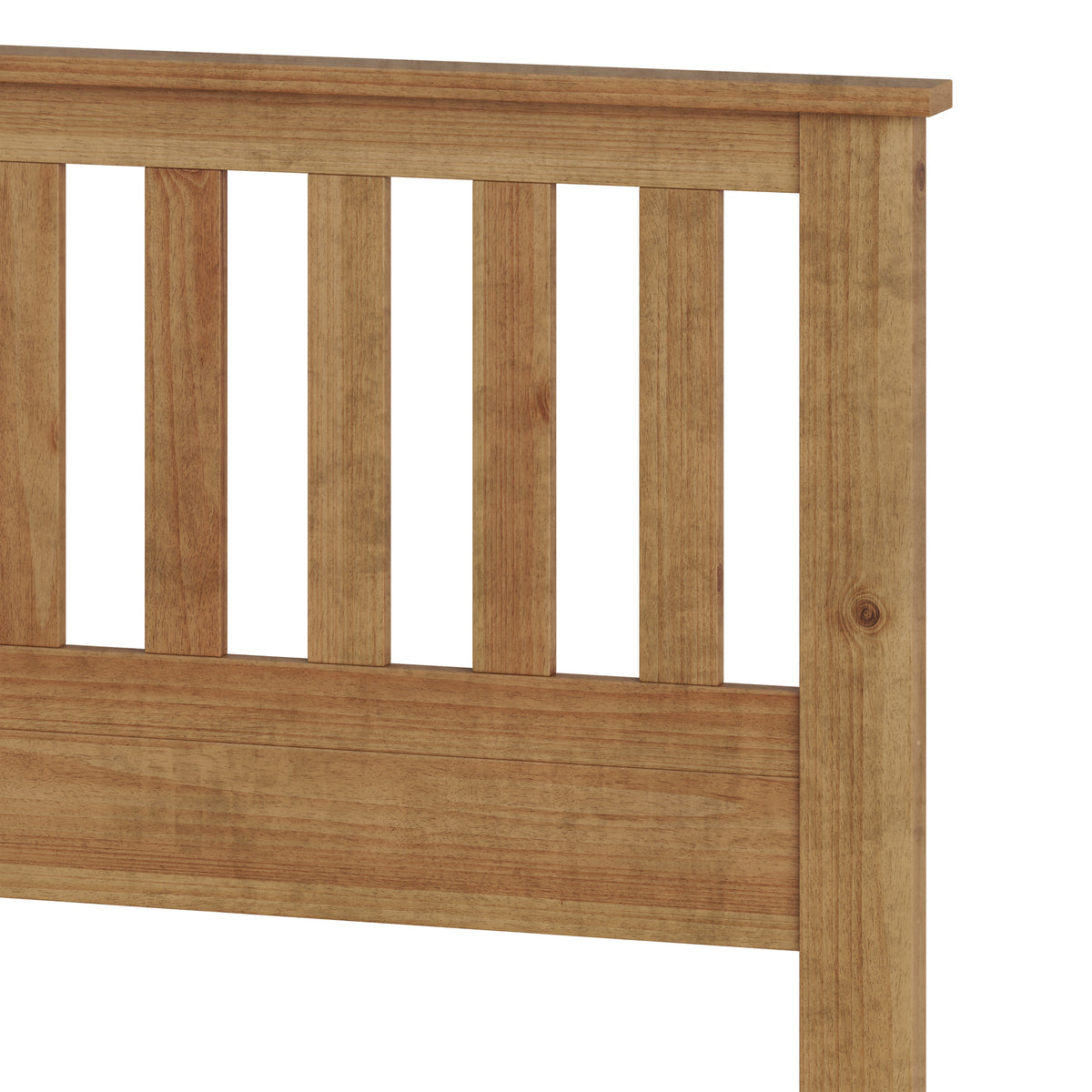 Malinda Mission Style King Panel Bed