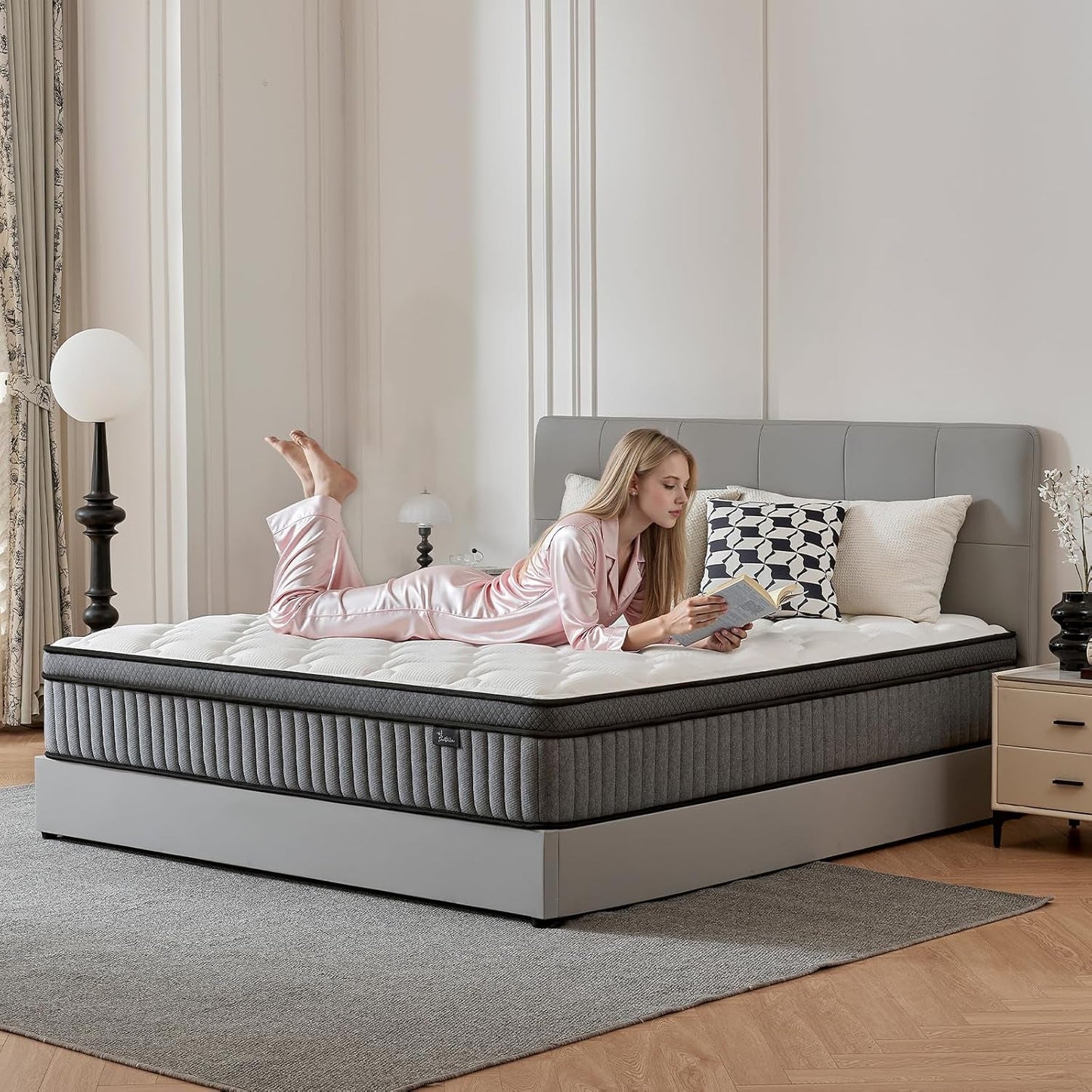 12 Inch Ultra Hybrid Cooling Gel Memory Foam Mattress