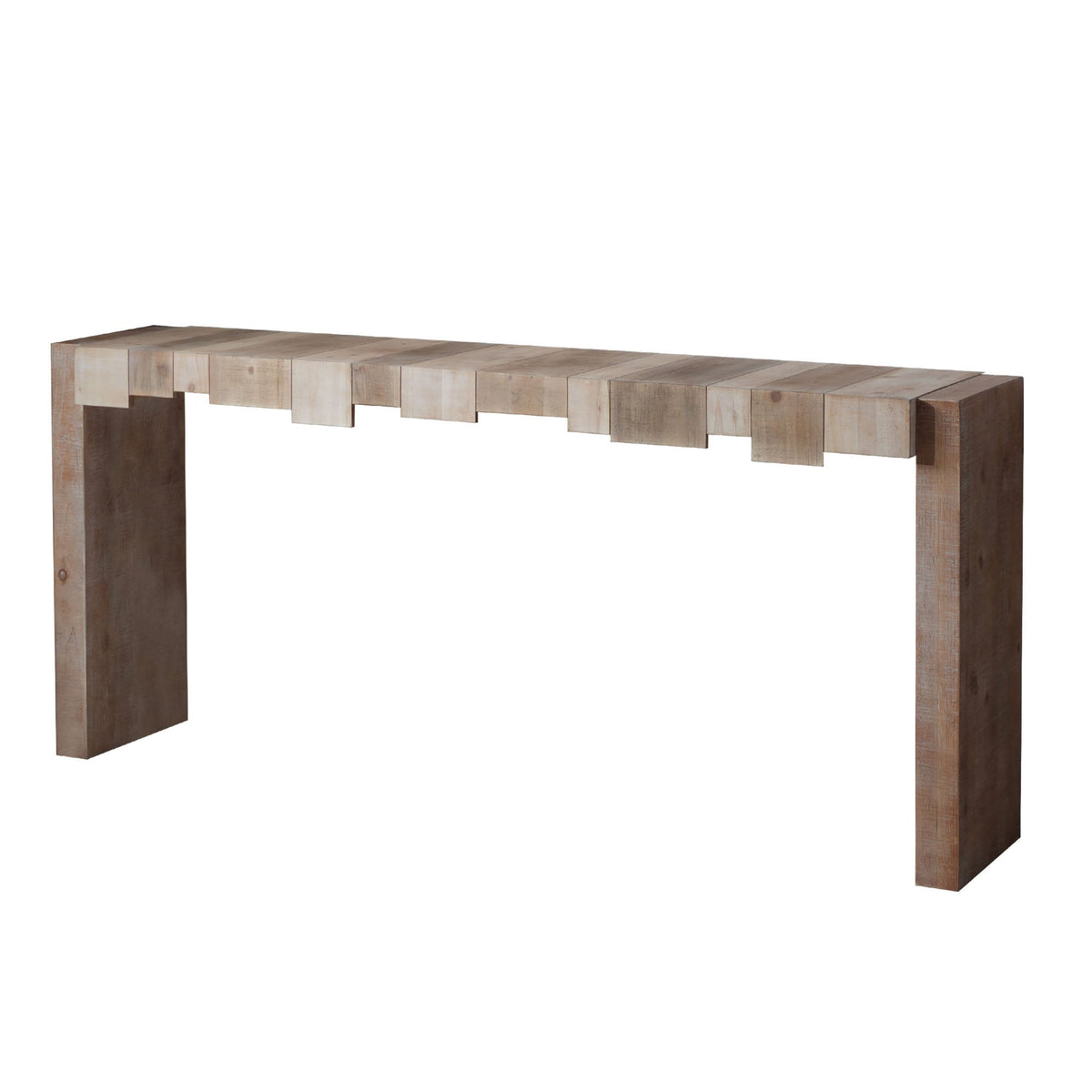 Modern Rustic Console Table - 71" Entryway Table