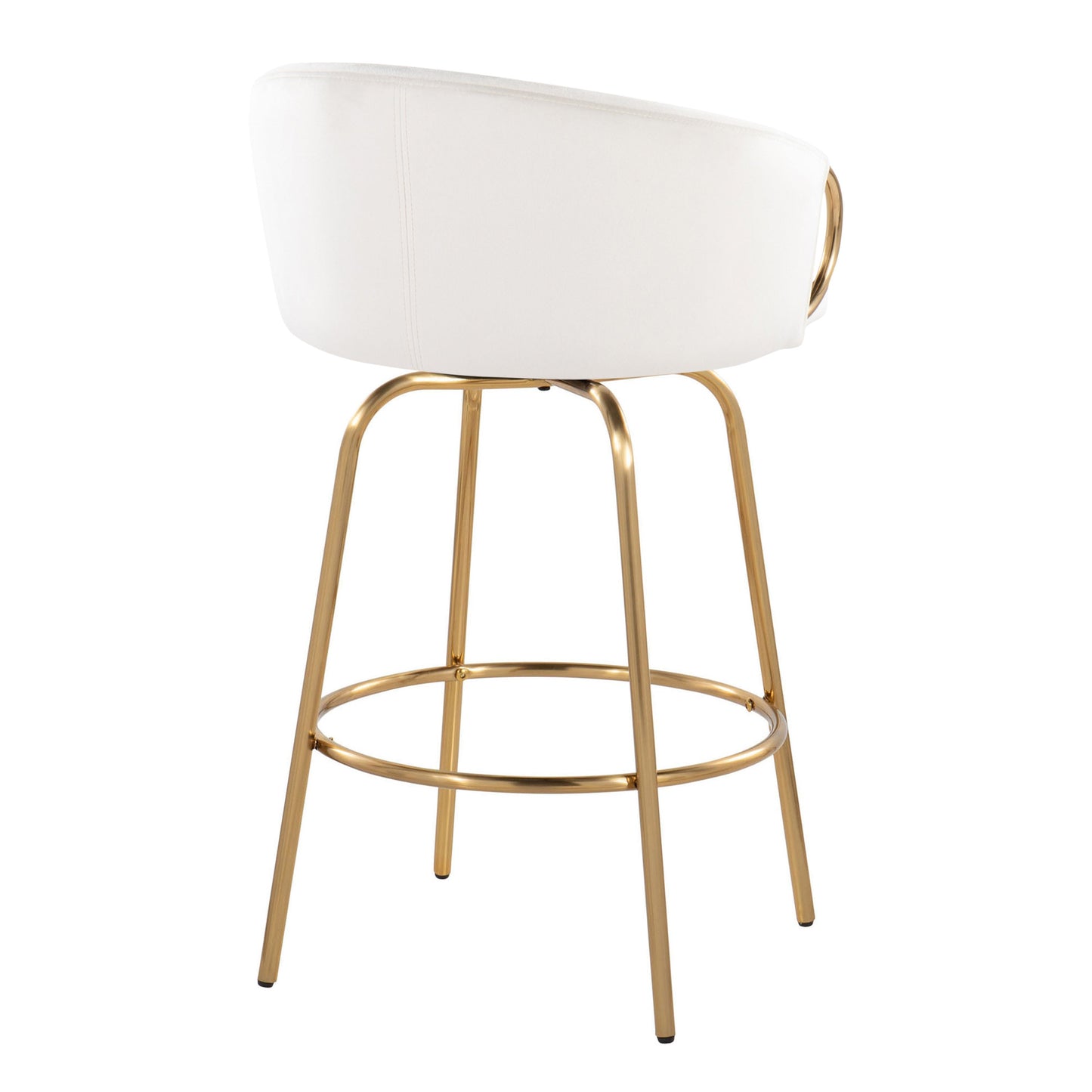 26" Contemporary Counter Stool with Swivel