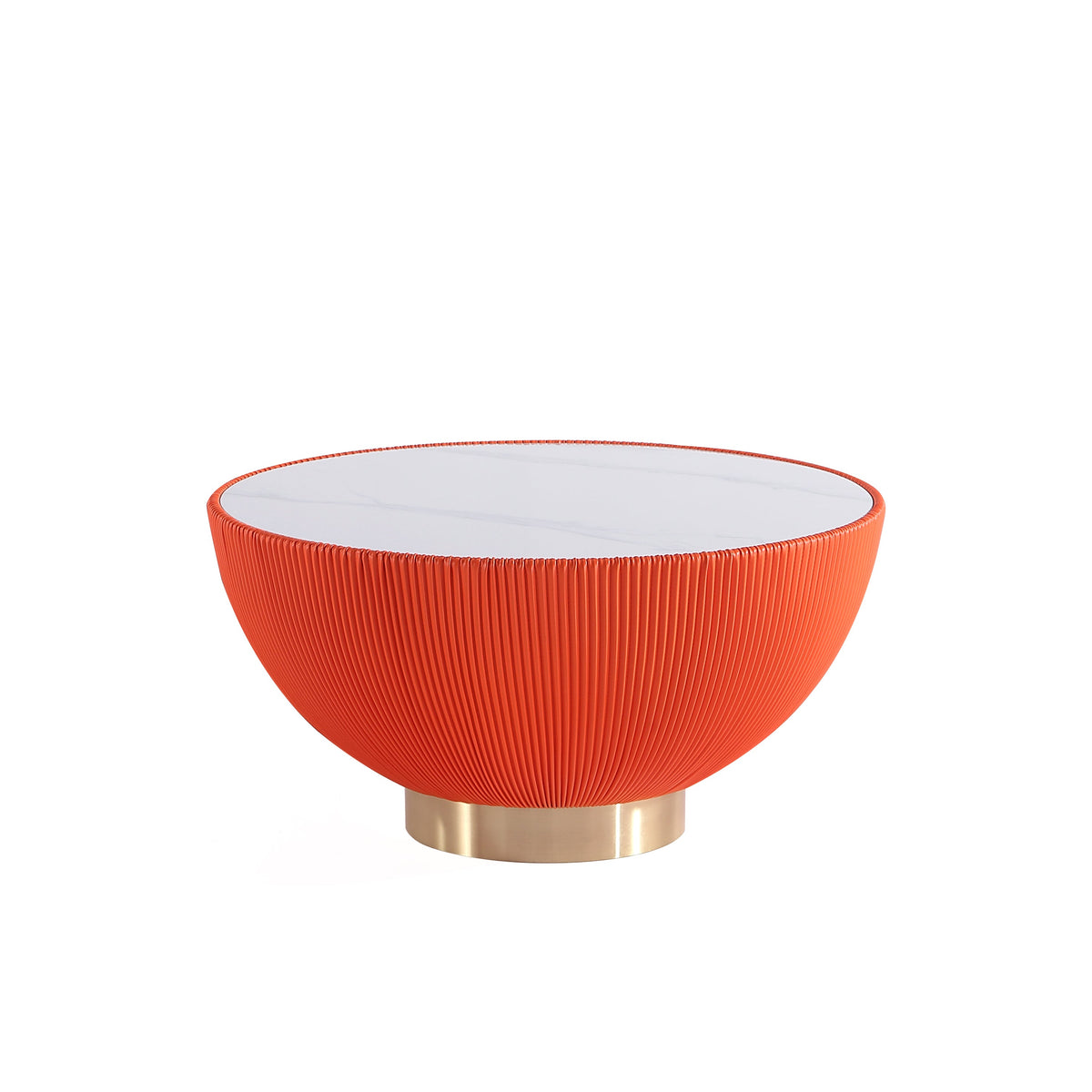 Anderson Sintered Stone Top Upholstered Coffee Table