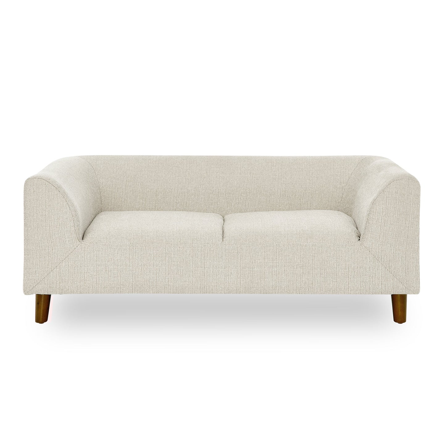 Modern Rectangular Pet Sofa with Backrest and Armrests